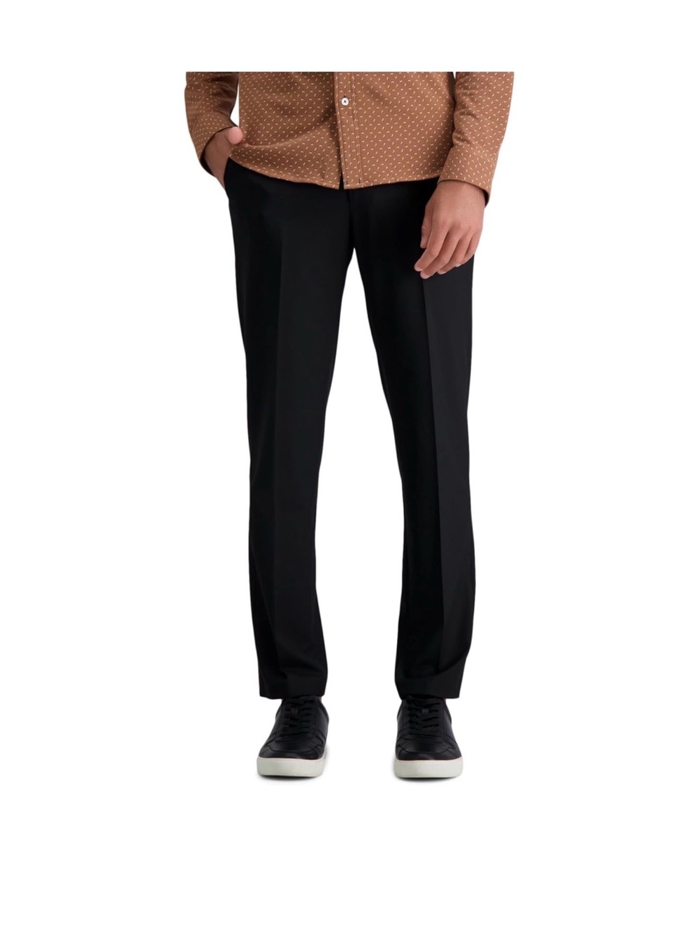 Men's Black Straight-Leg Jeans